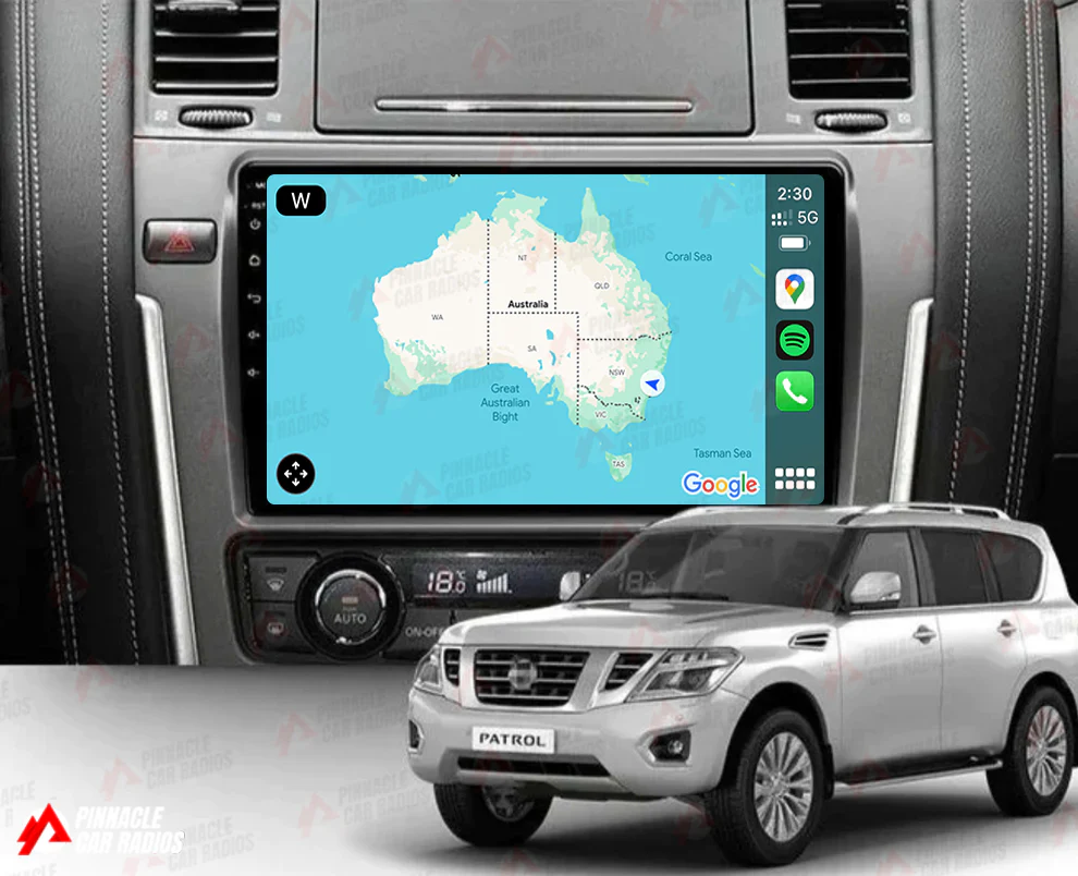 Nissan Patrol Y62 2013-2024 Wireless CarPlay Headunit Kit - Image 5