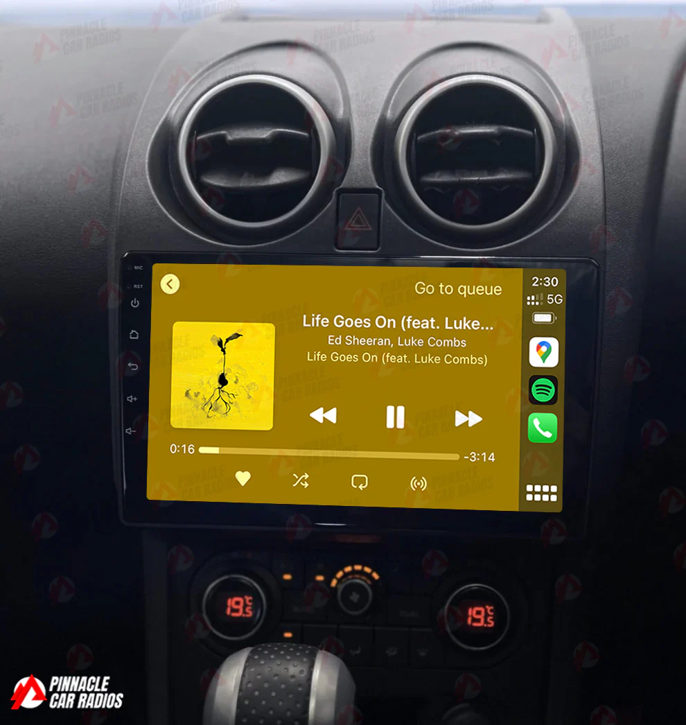 Nissan Dualis Qashqai J10 2007-2013 Wireless CarPlay Headunit Kit - Image 3