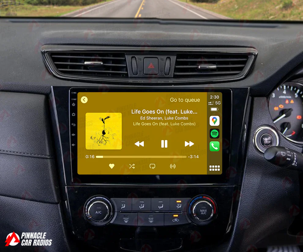 Nissan X-Trail 2014-2022 Wireless CarPlay Headunit Kit - Image 3