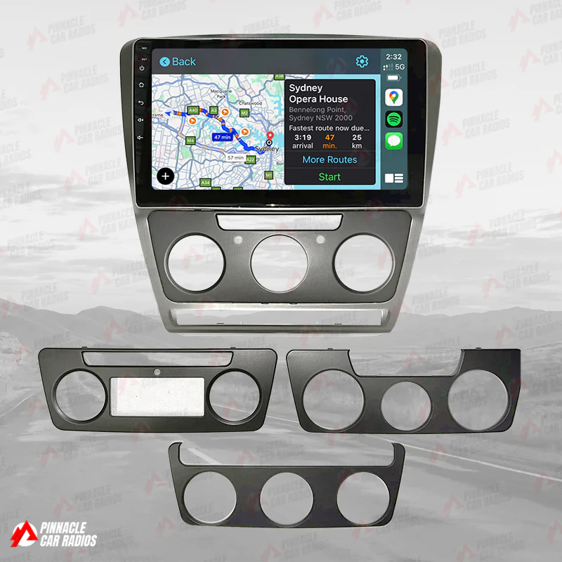 Skoda Octavia 2007-2013 Wireless CarPlay Headunit Kit - Image 8