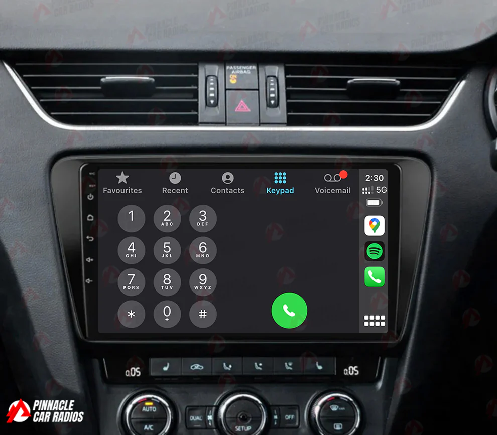 Skoda Octavia 2013-2017 Wireless CarPlay Headunit Kit - Image 4