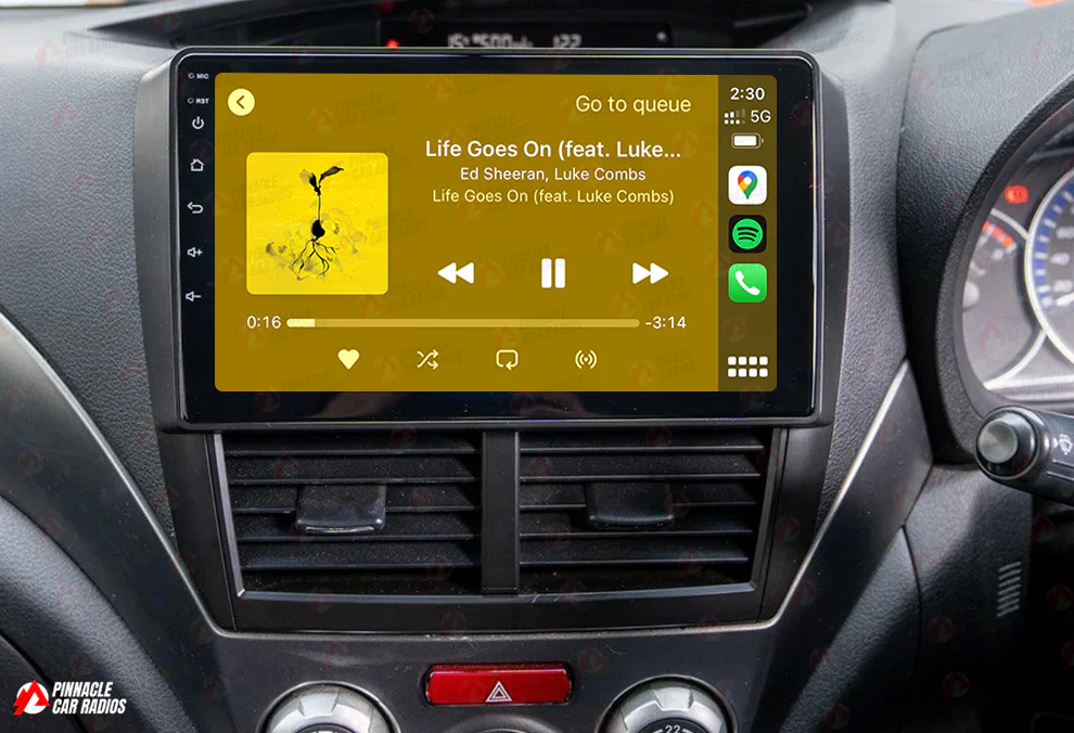 Subaru Impreza 2007-2011 Wireless CarPlay Headunit Kit - Image 3