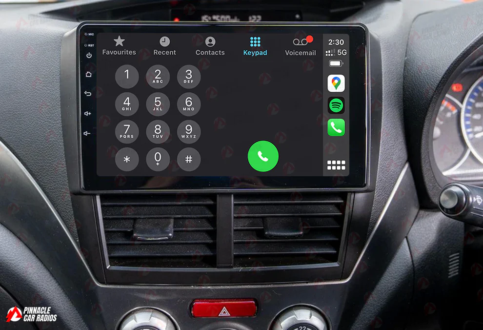 Subaru Impreza 2007-2011 Wireless CarPlay Headunit Kit - Image 4