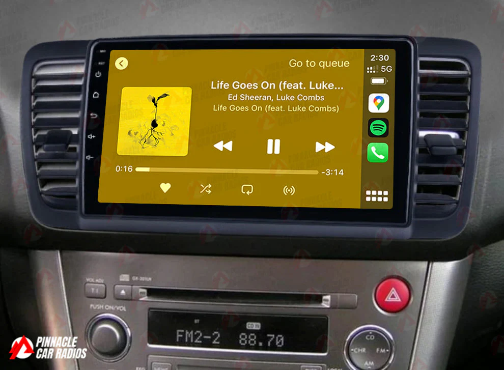 Subaru Outback 2004-2008 Wireless CarPlay Headunit Kit - Image 3