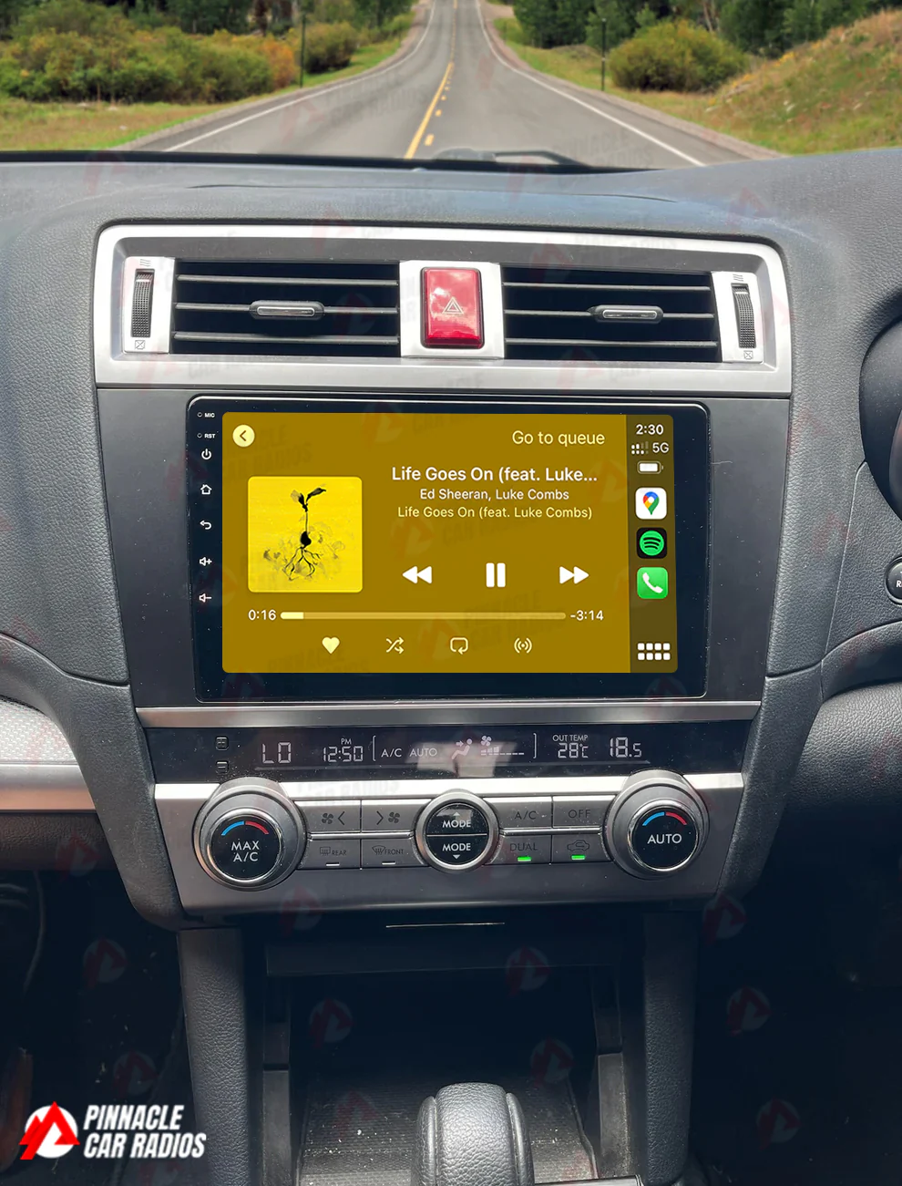 Subaru Liberty (Legacy) 2015-2020 Wireless CarPlay Headunit Kit - Image 3