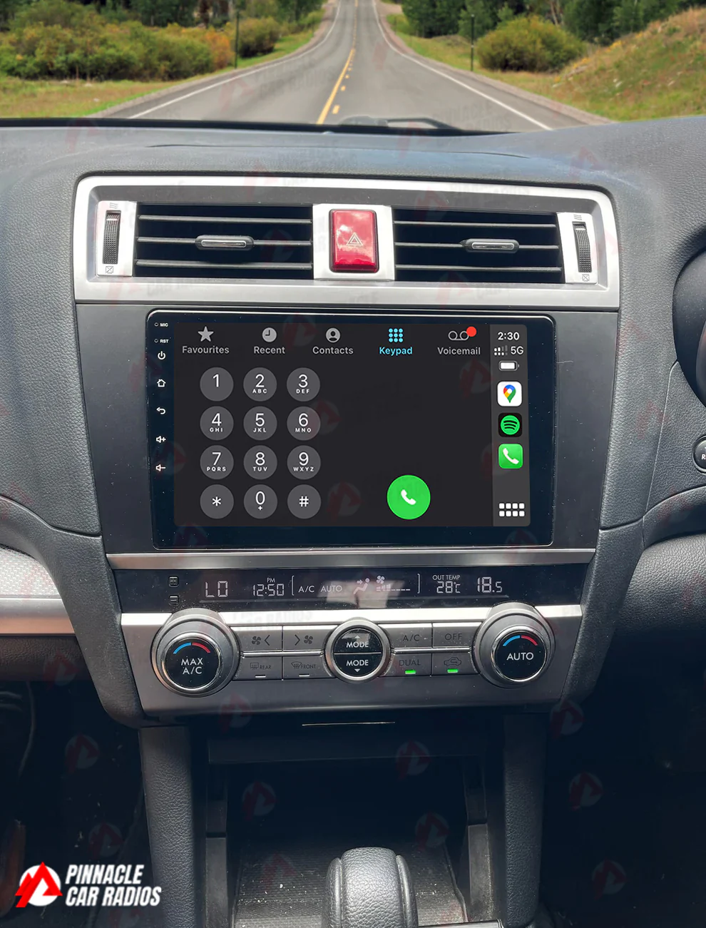 Subaru Liberty (Legacy) 2015-2020 Wireless CarPlay Headunit Kit - Image 4