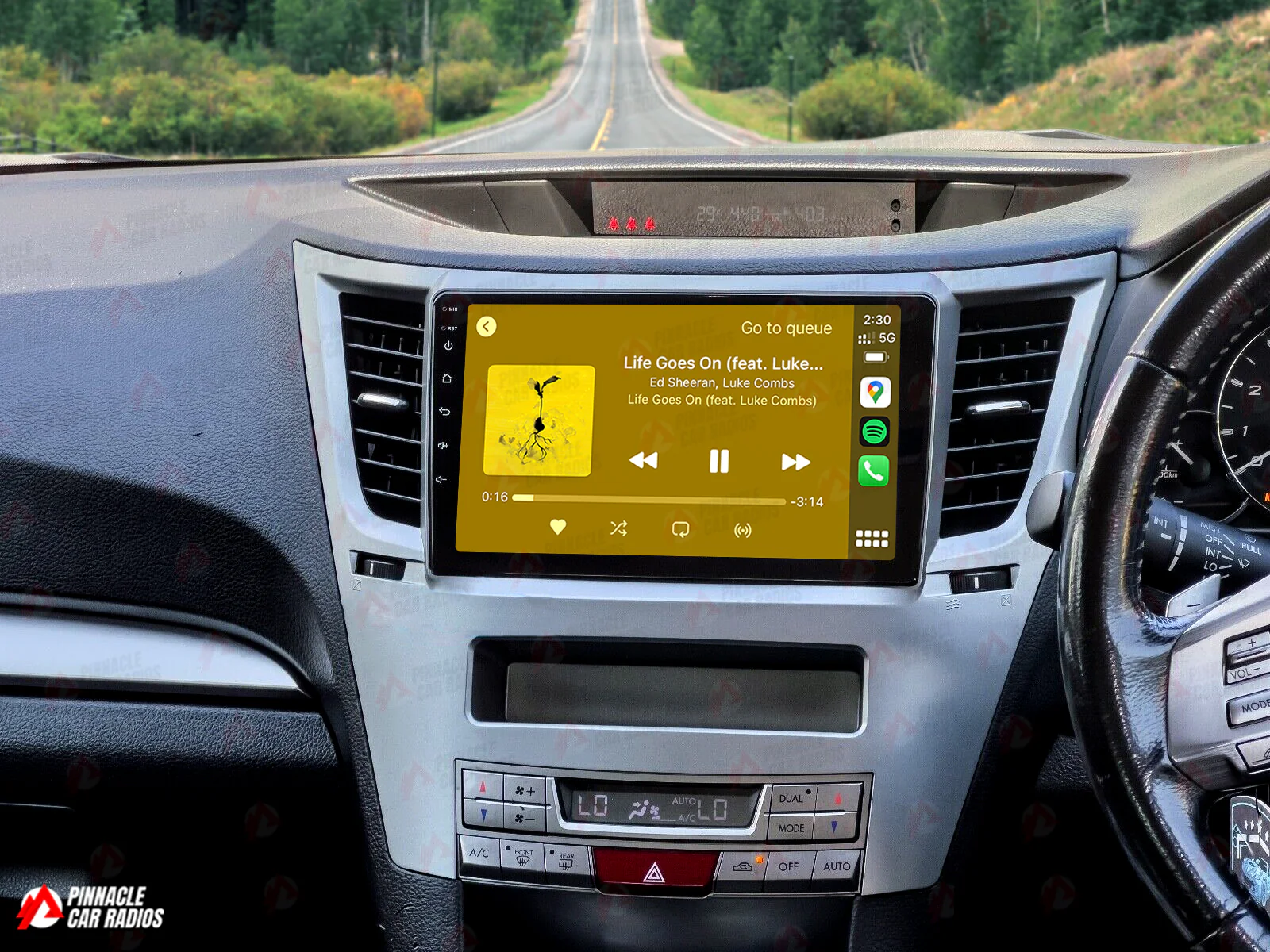 Subaru Outback 2009-2014 Wireless CarPlay Headunit Kit - Image 3