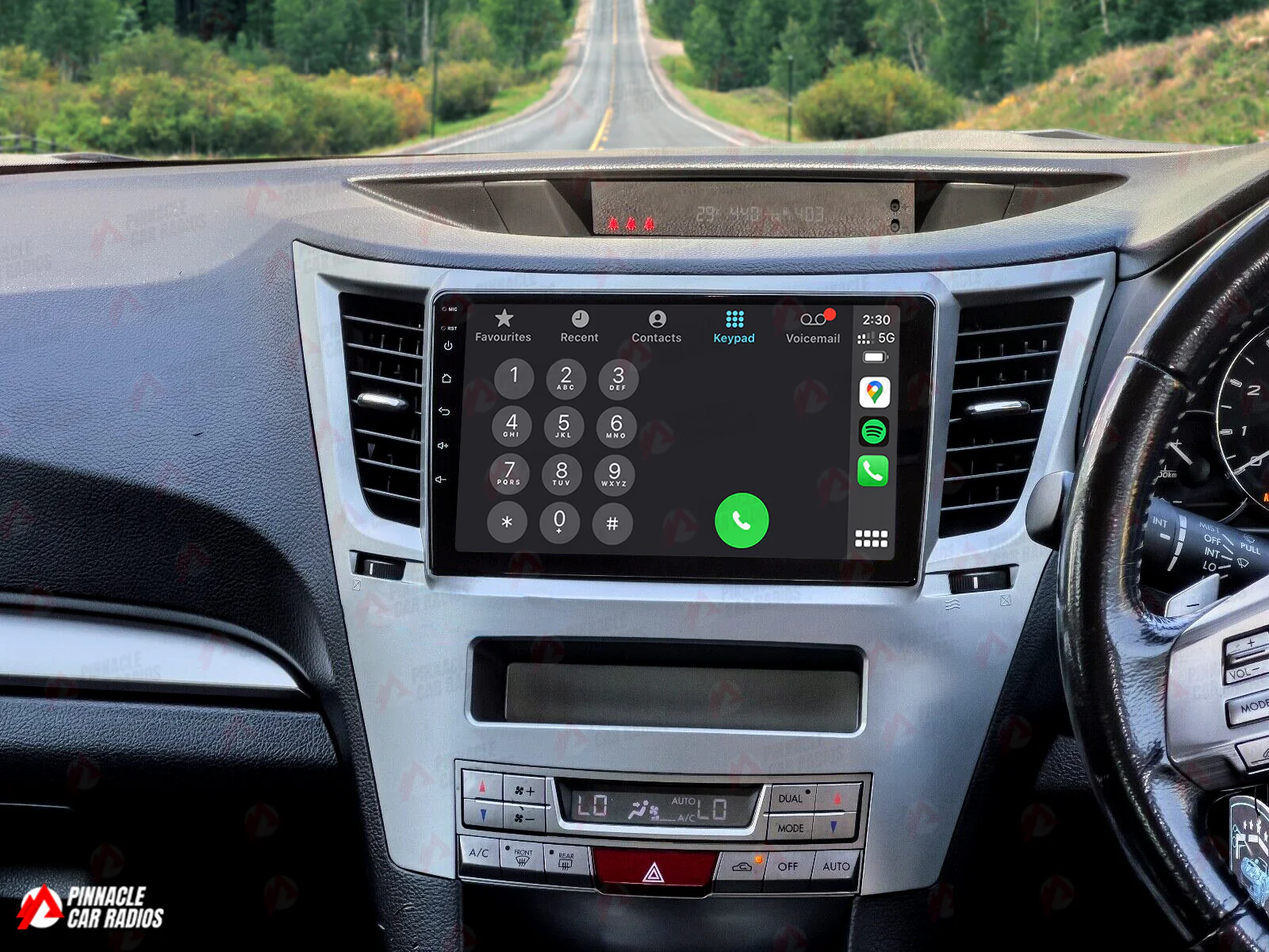 Subaru Outback 2009-2014 Wireless CarPlay Headunit Kit - Image 4