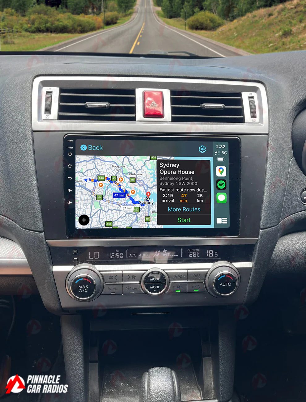 Subaru Outback 2015-2020 Wireless CarPlay Headunit Kit - Image 2