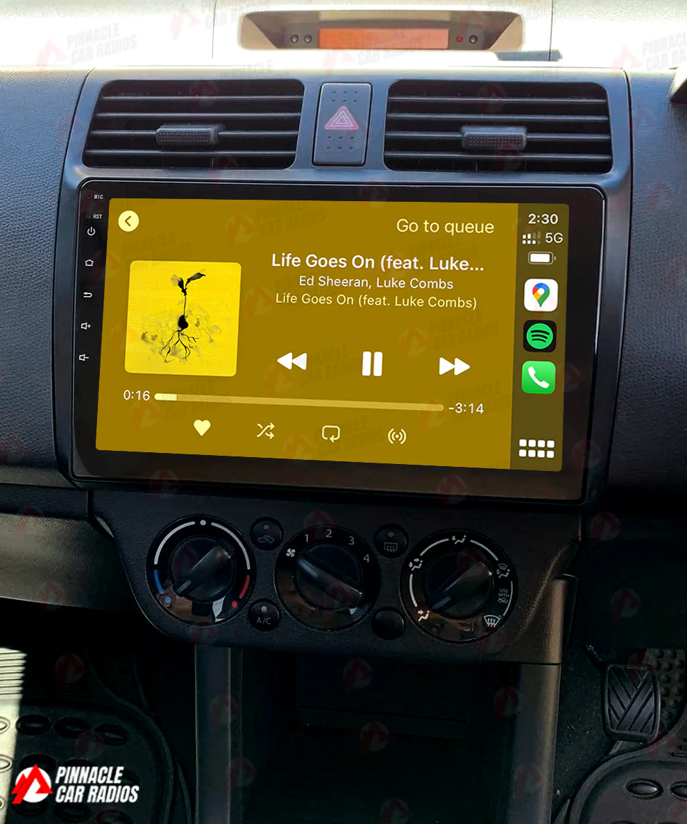 Suzuki Swift 2005-2010 Wireless CarPlay Headunit Kit - Image 3