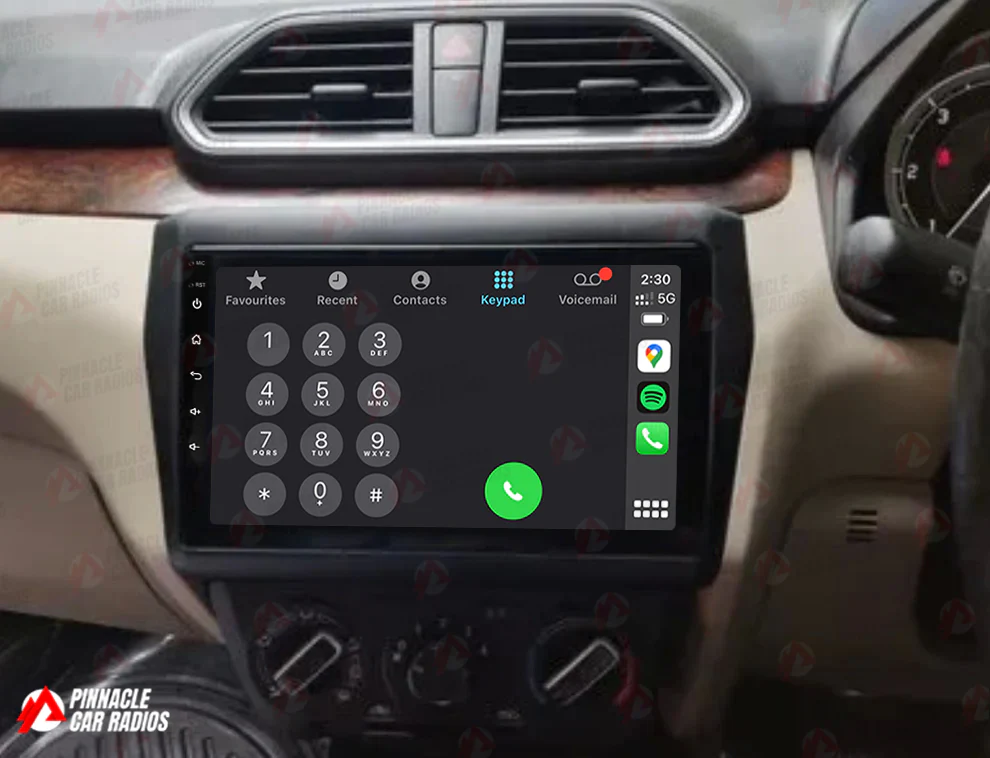 Suzuki Swift 2017-2024 Wireless CarPlay Headunit Kit - Image 4