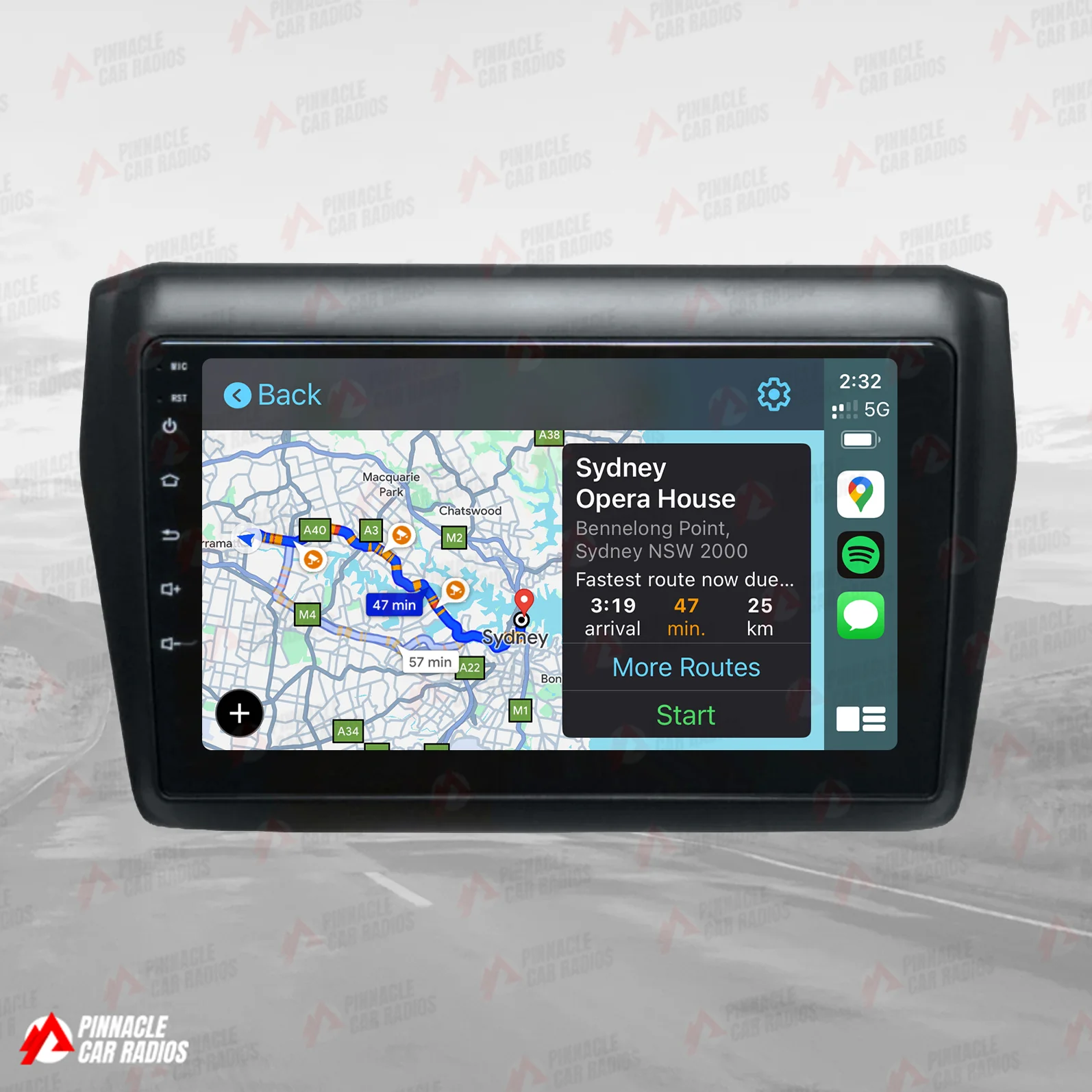 Suzuki Swift 2017-2024 Wireless CarPlay Headunit Kit - Image 8