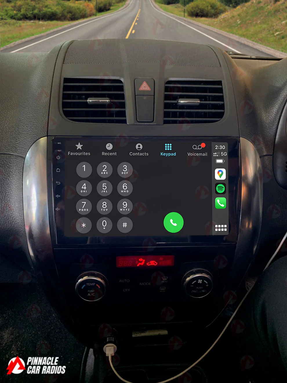 Suzuki SX4 2007-2013 Wireless CarPlay Headunit Kit - Image 4