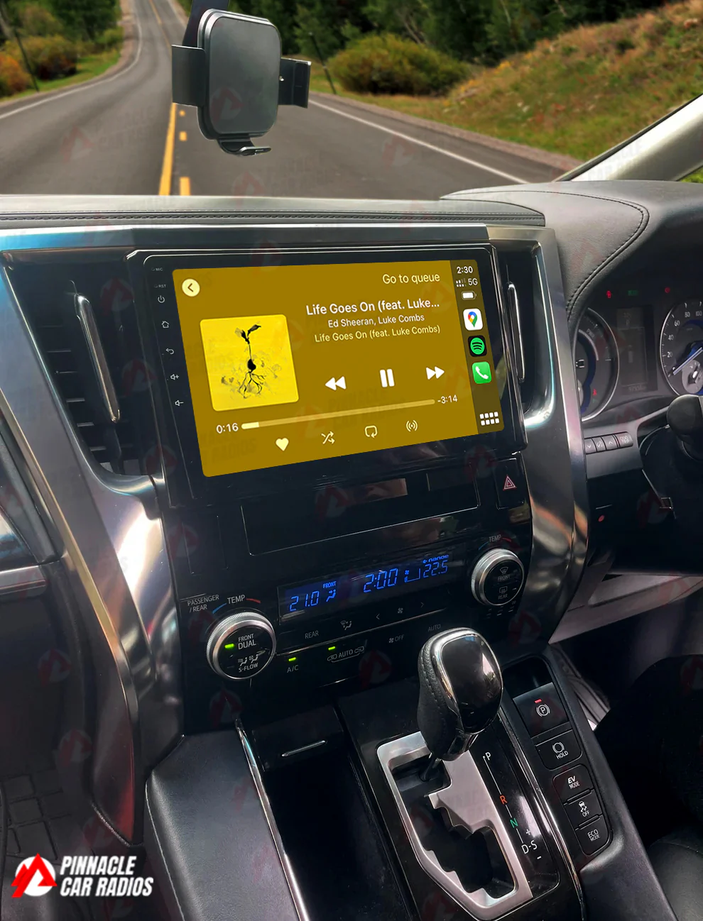 Toyota Alphard Vellfire 2015+ Wireless CarPlay Headunit Kit - Image 3