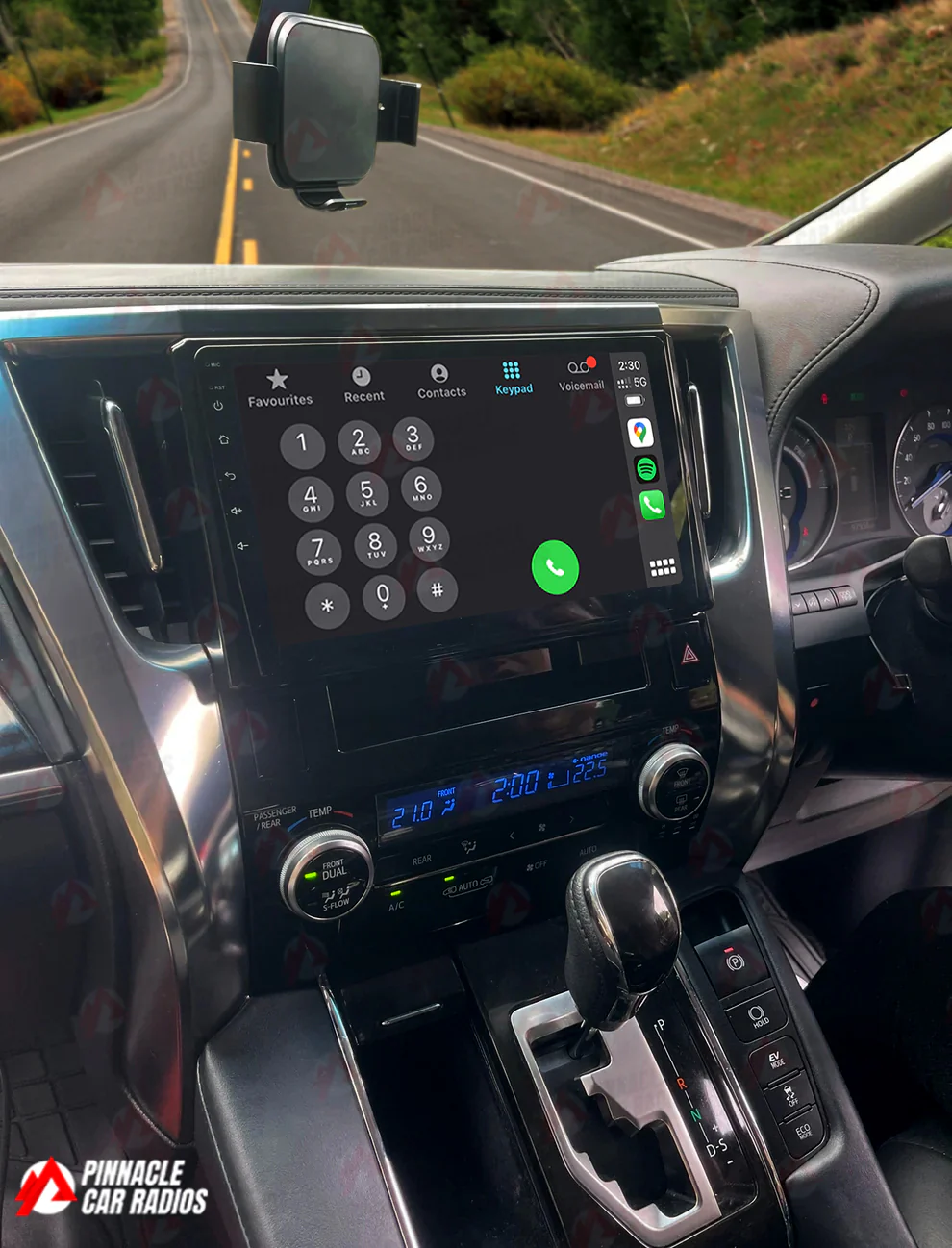 Toyota Alphard Vellfire 2015+ Wireless CarPlay Headunit Kit - Image 4
