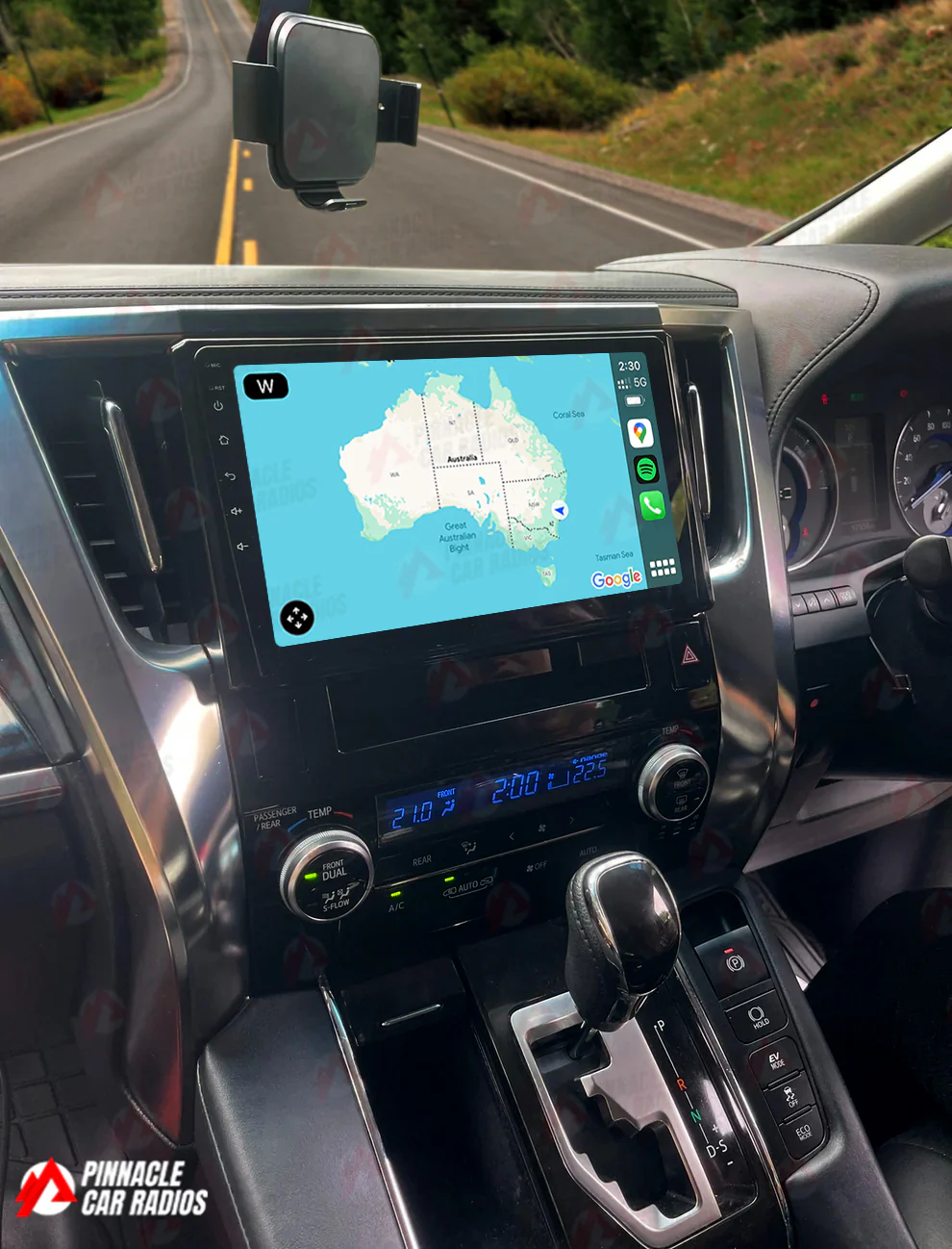 Toyota Alphard Vellfire 2015+ Wireless CarPlay Headunit Kit - Image 5