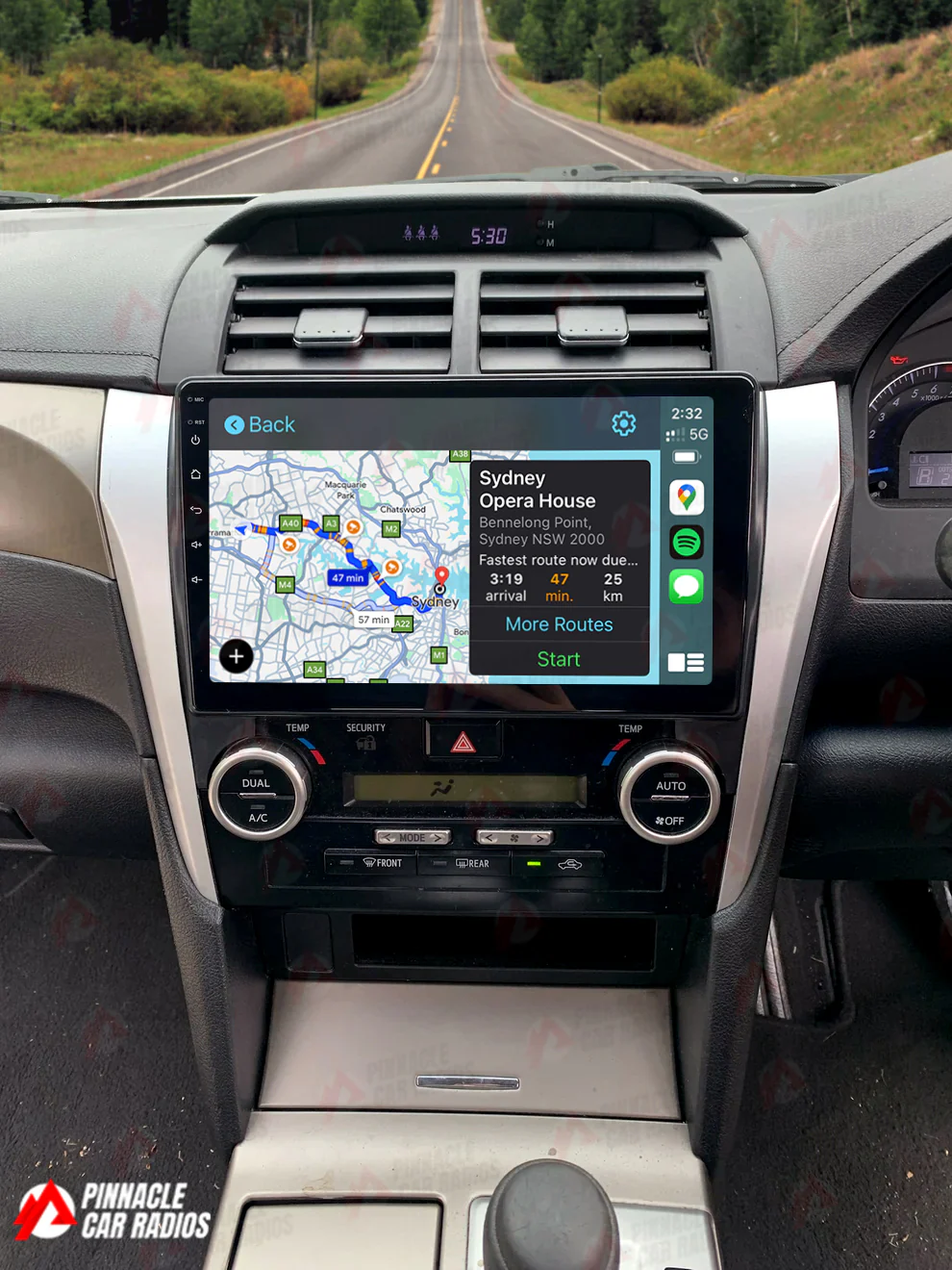 Toyota Aurion 2012-2018 Wireless CarPlay Headunit Kit - Image 2