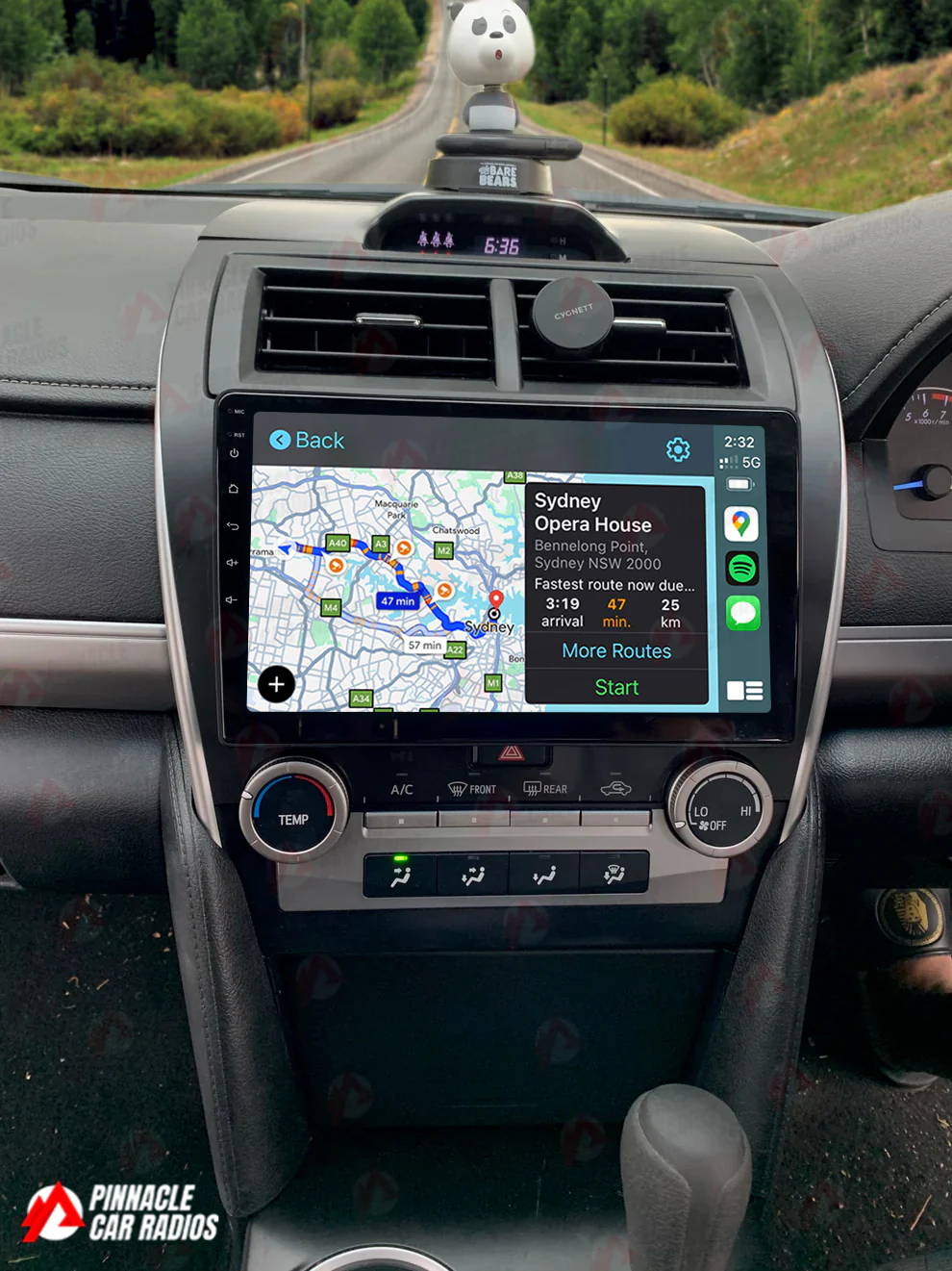 Toyota Camry 2012-2017 Wireless CarPlay Headunit Kit - Image 2