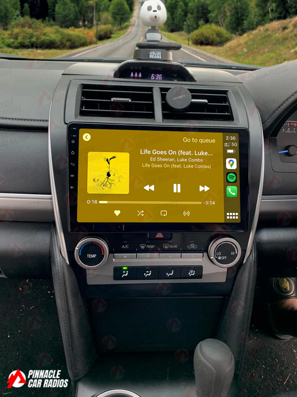 Toyota Camry 2012-2017 Wireless CarPlay Headunit Kit - Image 3
