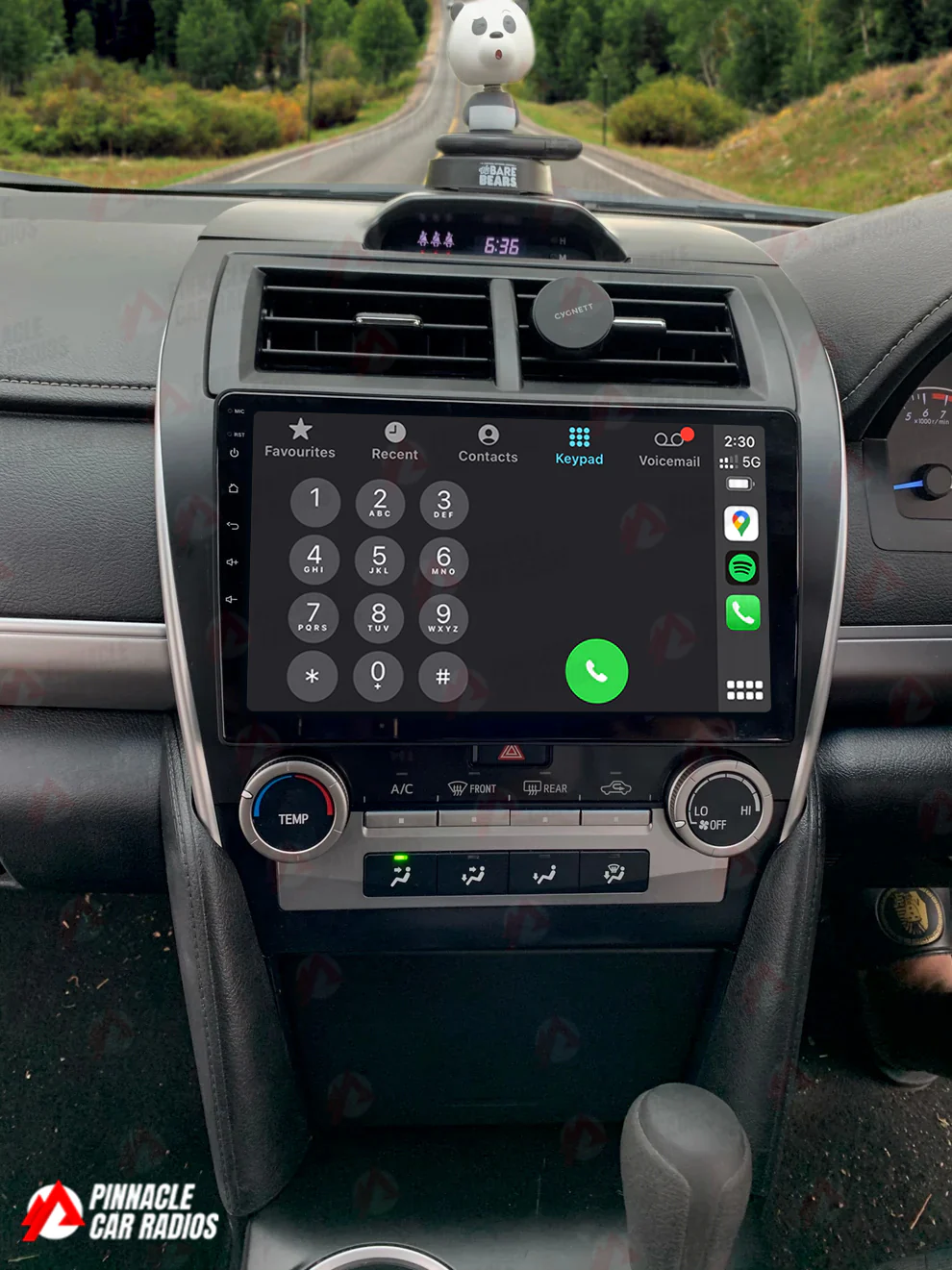 Toyota Camry 2012-2017 Wireless CarPlay Headunit Kit - Image 4