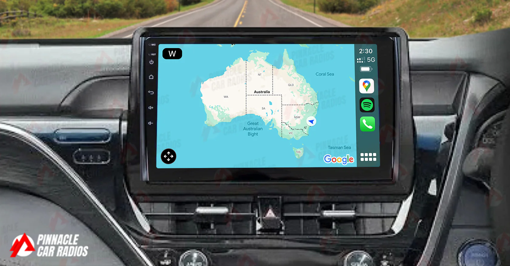 Toyota Camry 2021-2023 Wireless CarPlay Headunit Kit - Image 5