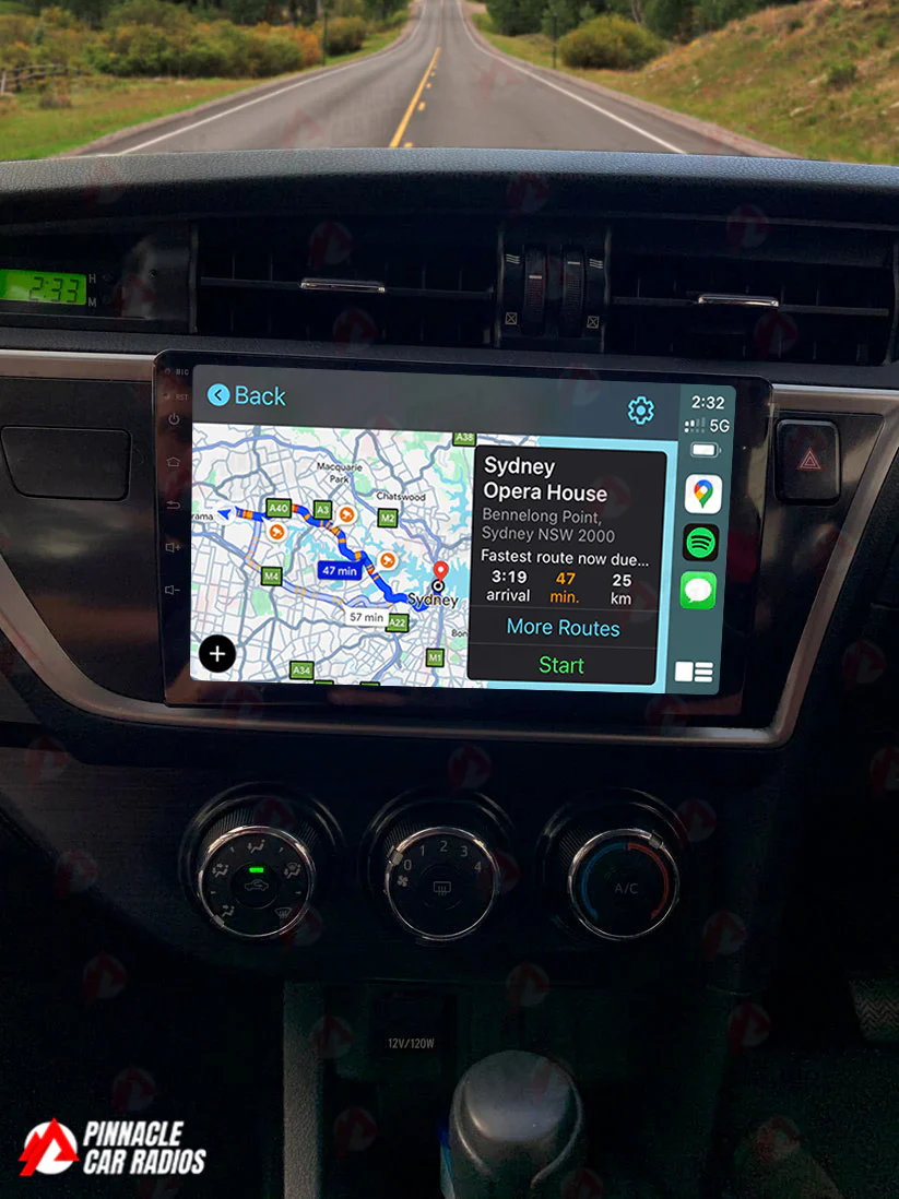 Toyota Corolla Hatch 2012-2015 Wireless CarPlay Headunit Kit - Image 2