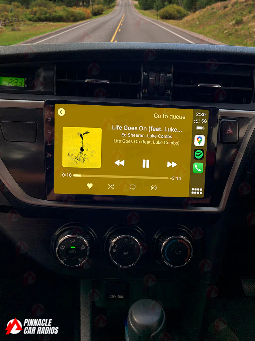 Toyota Corolla Hatch 2012-2015 Wireless CarPlay Headunit Kit - Image 3