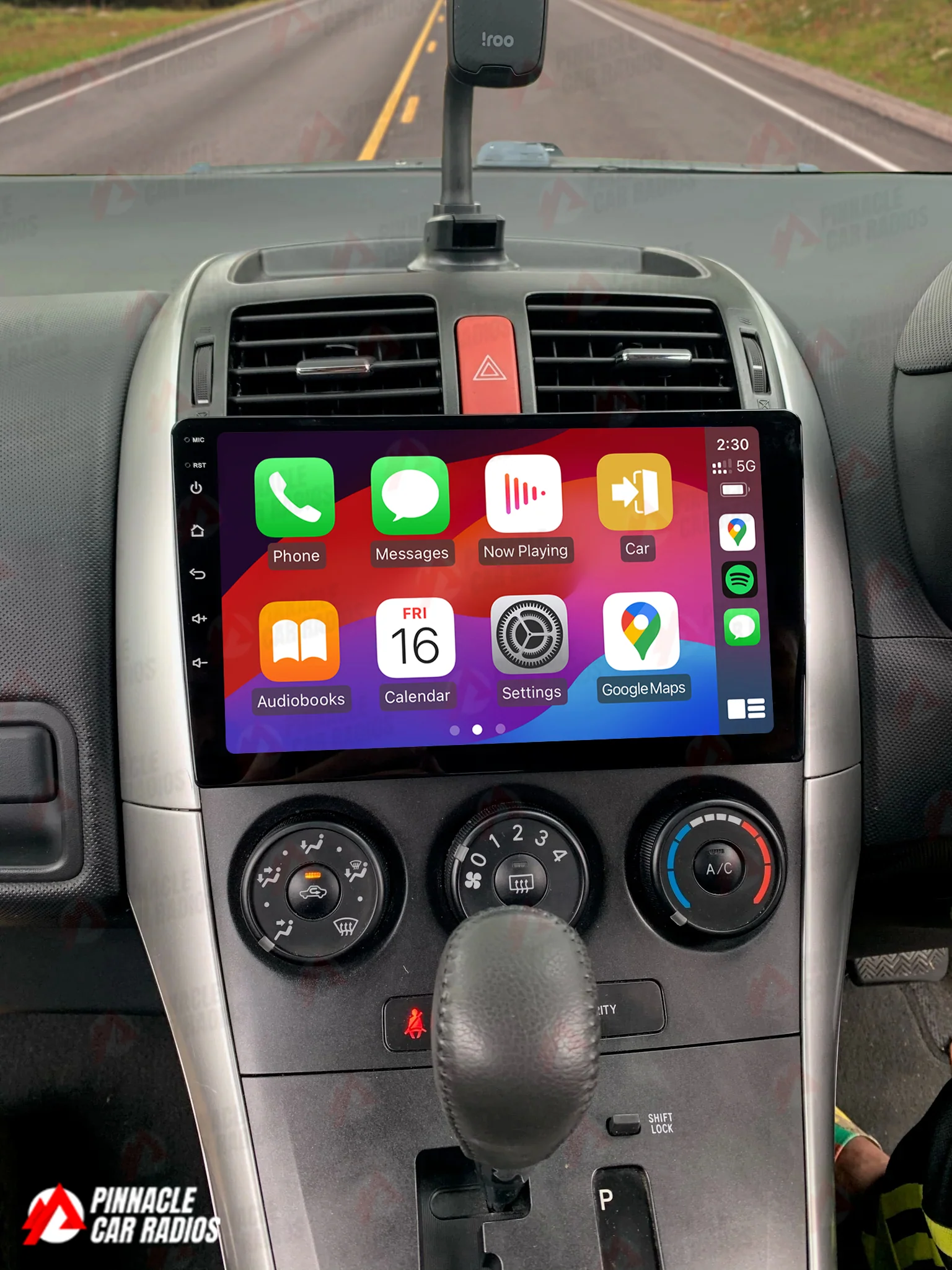 Toyota Corolla Hatchback 2007-2011 Wireless CarPlay Headunit Kit