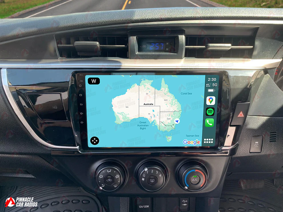Toyota Corolla Sedan 2013-2016 Wireless CarPlay Headunit Kit - Image 5