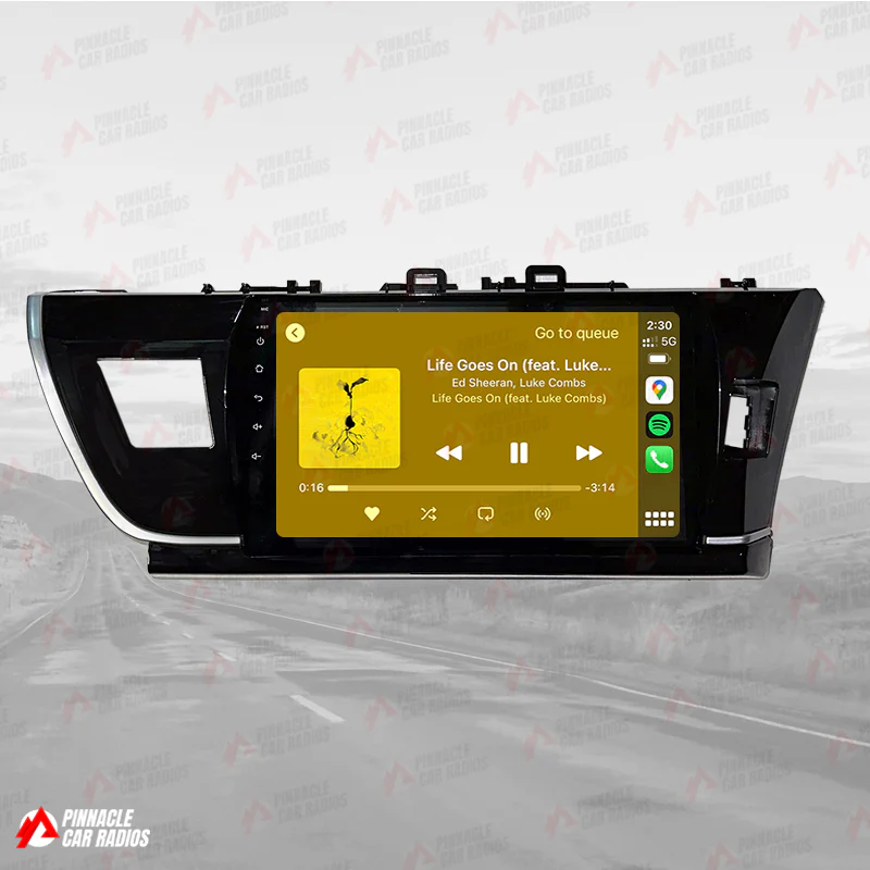 Toyota Corolla Sedan 2013-2016 Wireless CarPlay Headunit Kit - Image 9