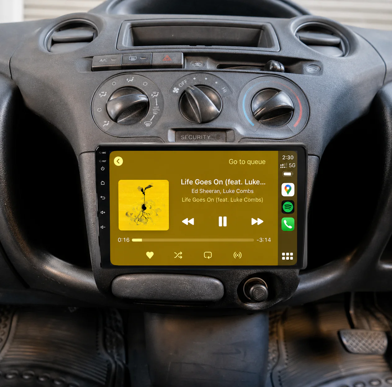 Toyota Echo 1999-2005 Wireless CarPlay Headunit Kit - Image 4