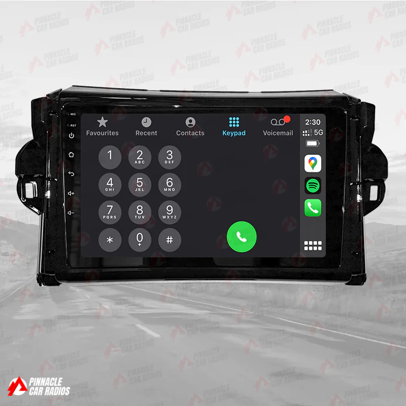 Toyota Fortuner 2015-2020 Wireless CarPlay Headunit Kit - Image 10