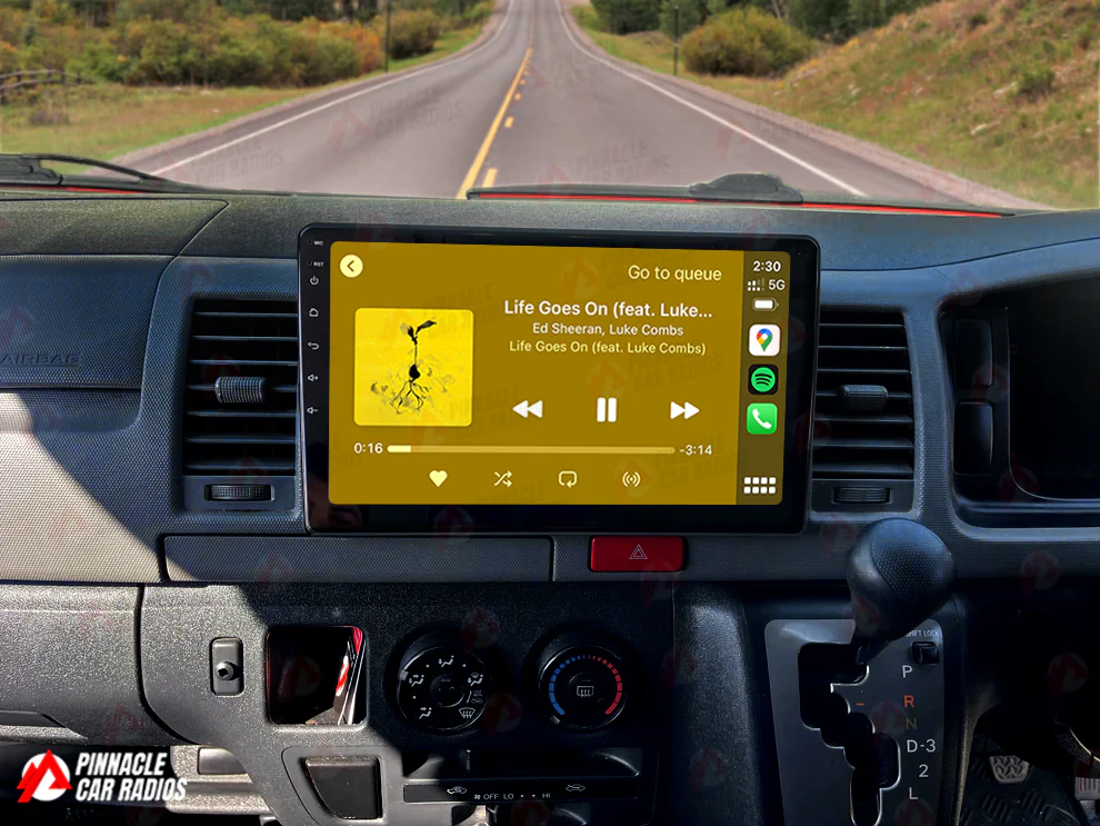 Toyota HiAce 2004-2019 Wireless CarPlay Headunit Kit - Image 3