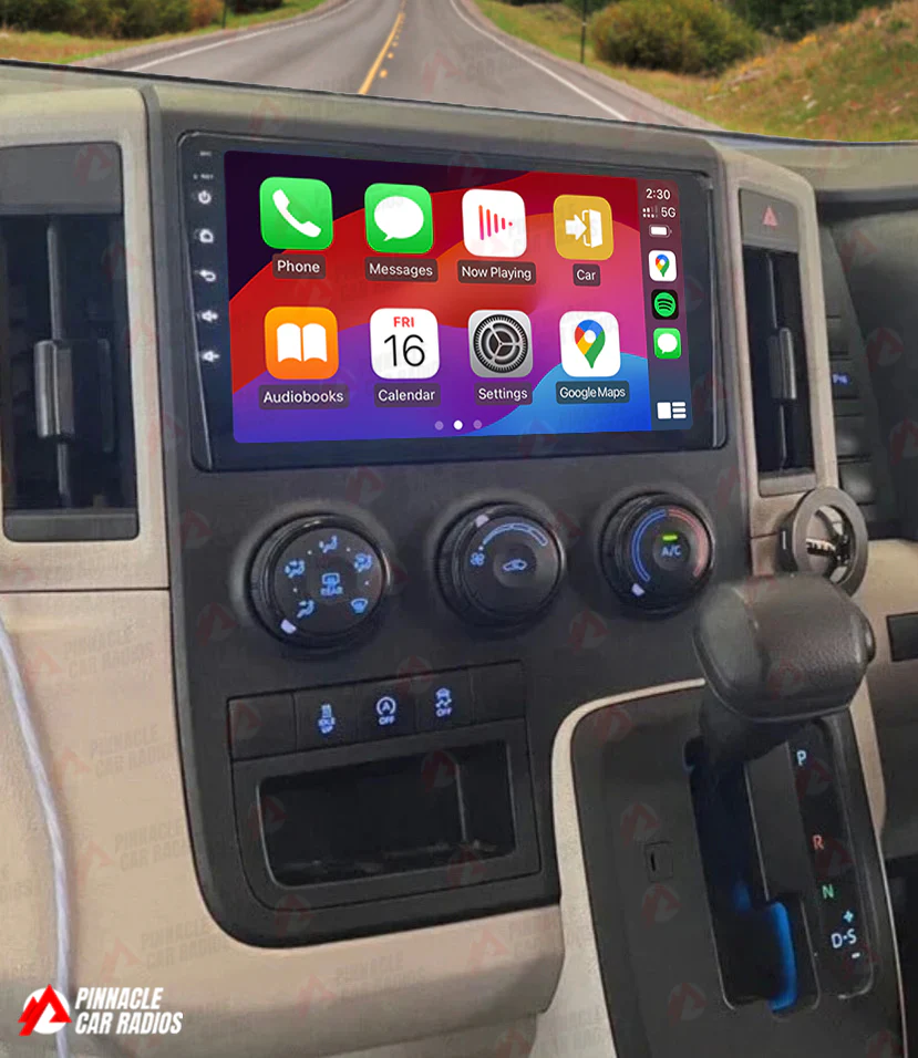 Toyota HiAce 2019-2024 Wireless CarPlay Headunit Kit