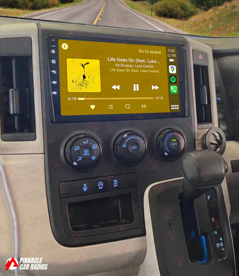 Toyota HiAce 2019-2024 Wireless CarPlay Headunit Kit - Image 3