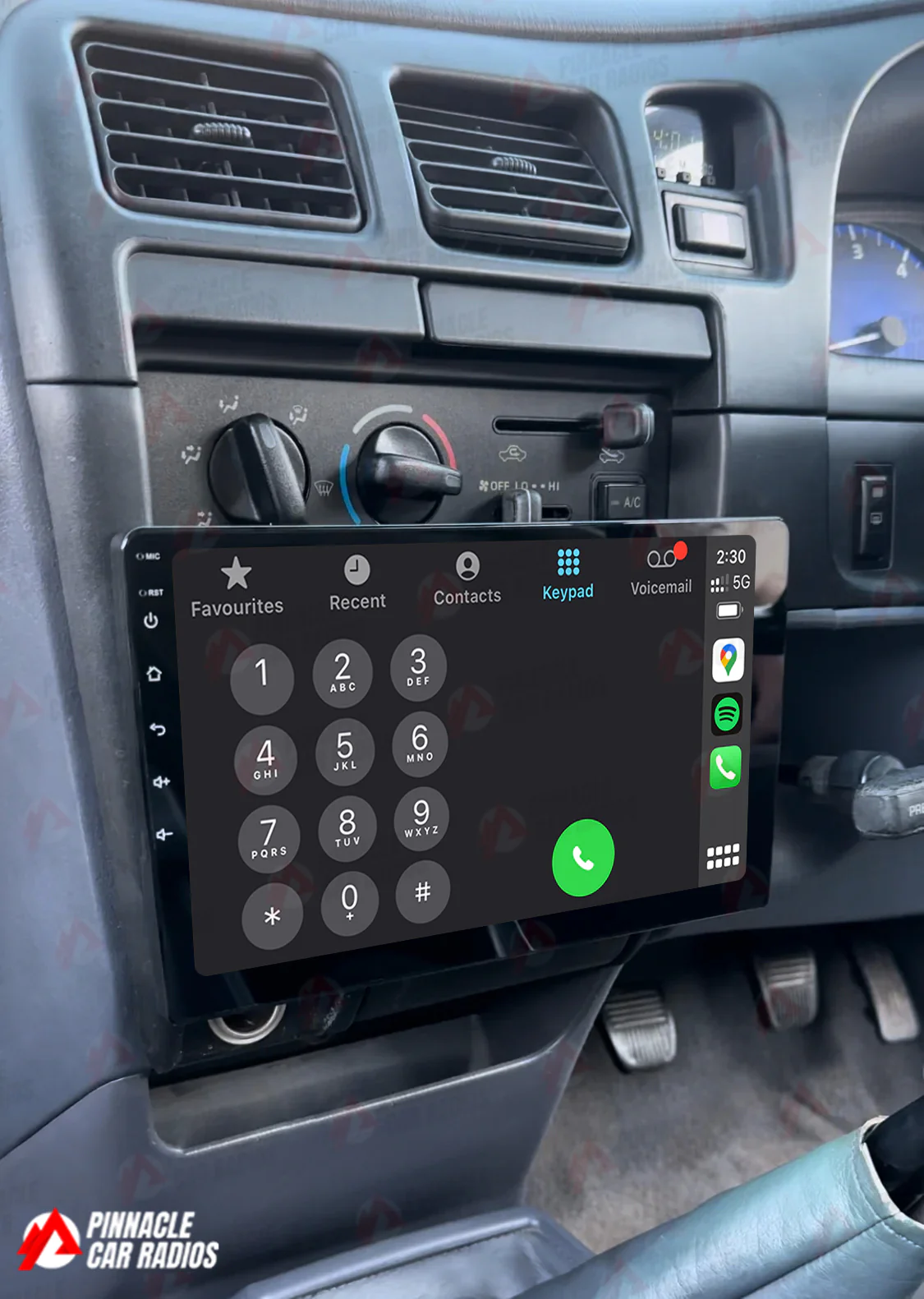 Toyota Hilux 1998-2004 Wireless CarPlay Headunit Kit - Image 10