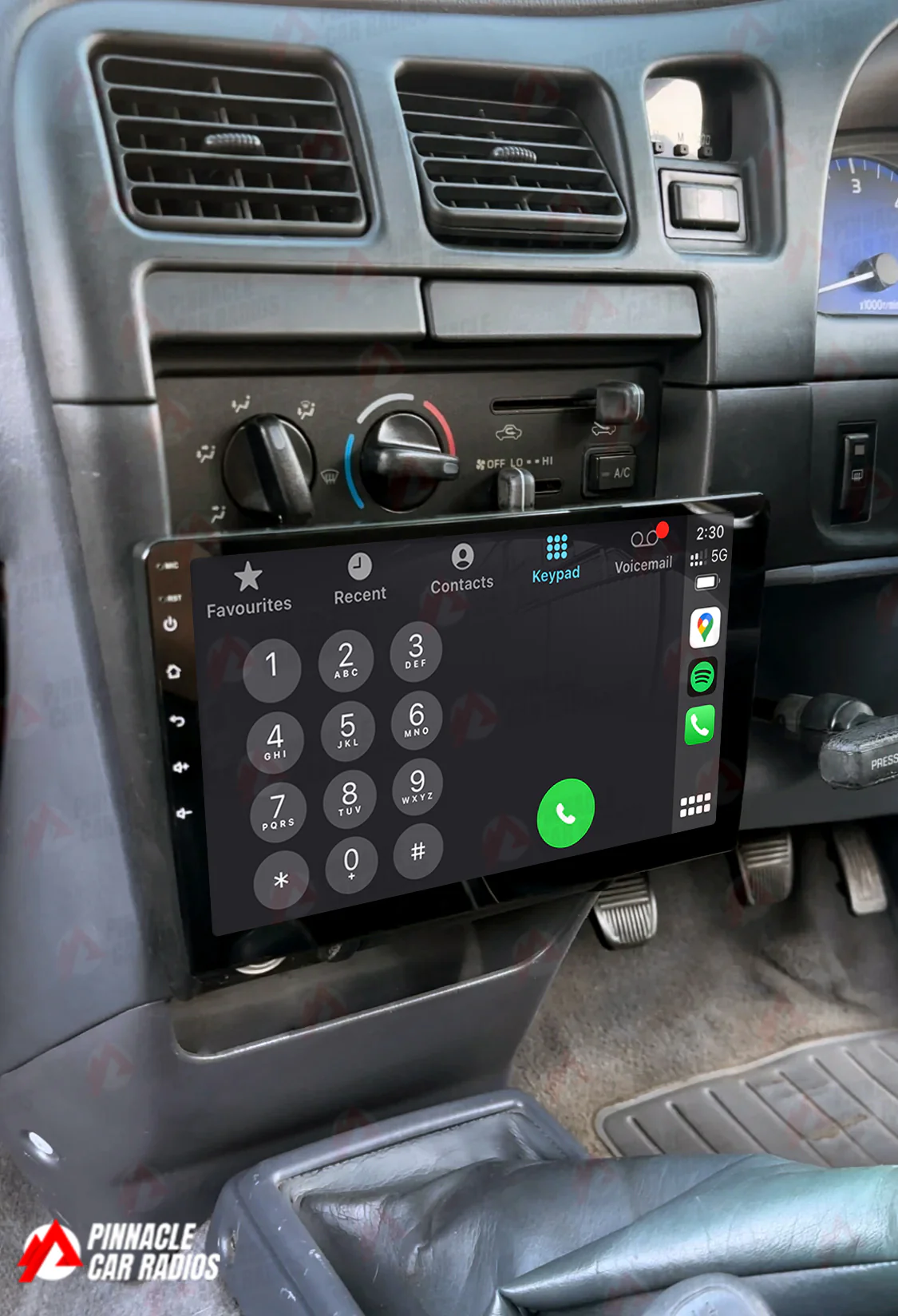Toyota Hilux 1998-2004 Wireless CarPlay Headunit Kit - Image 11