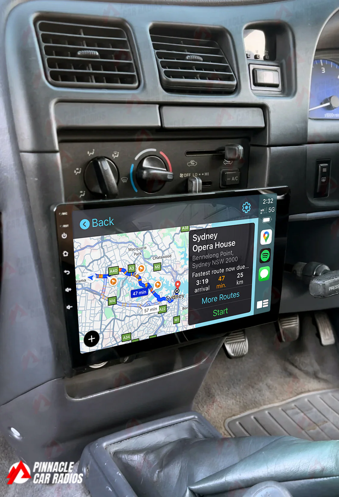 Toyota Hilux 1998-2004 Wireless CarPlay Headunit Kit - Image 6