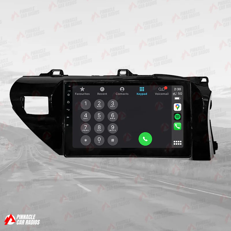 Toyota Hilux 2016-2024 Wireless CarPlay Headunit Kit - Image 10