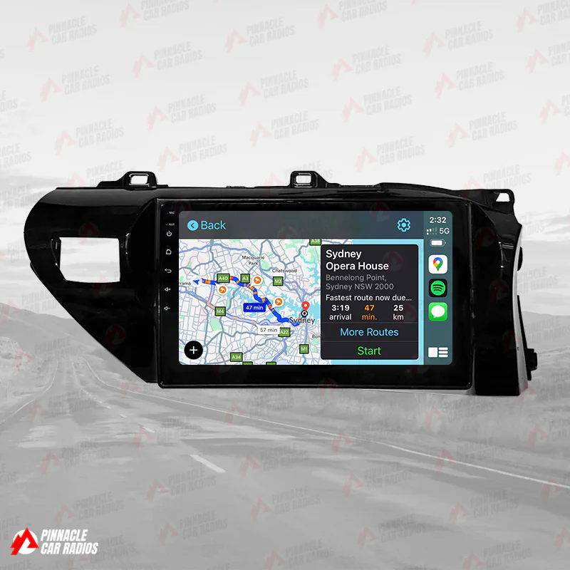 Toyota Hilux 2016-2024 Wireless CarPlay Headunit Kit - Image 8