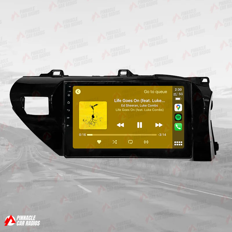 Toyota Hilux 2016-2024 Wireless CarPlay Headunit Kit - Image 9