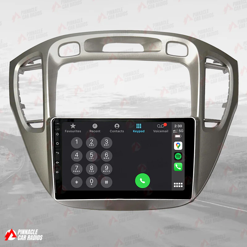 Toyota Kluger 2000-2007 Wireless CarPlay Headunit Kit - Image 10