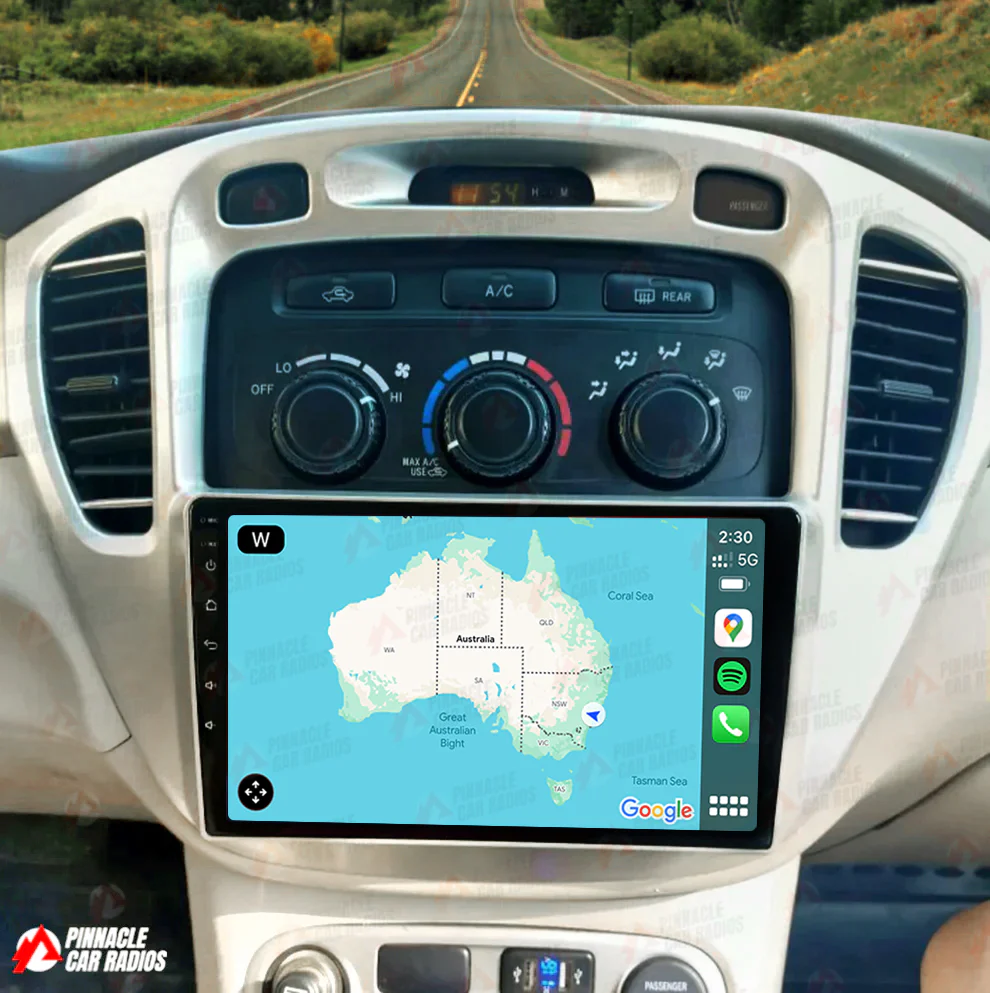 Toyota Kluger 2000-2007 Wireless CarPlay Headunit Kit - Image 5
