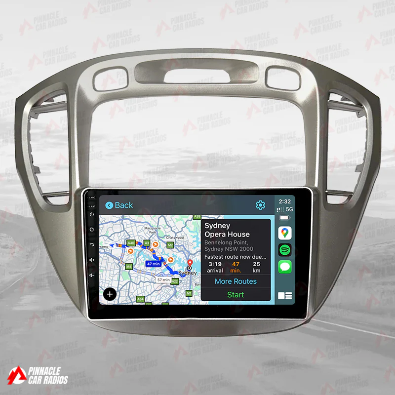 Toyota Kluger 2000-2007 Wireless CarPlay Headunit Kit - Image 8