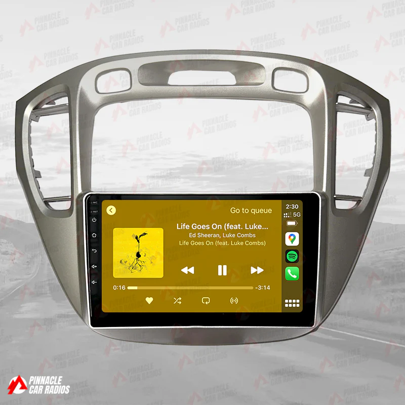 Toyota Kluger 2000-2007 Wireless CarPlay Headunit Kit - Image 9