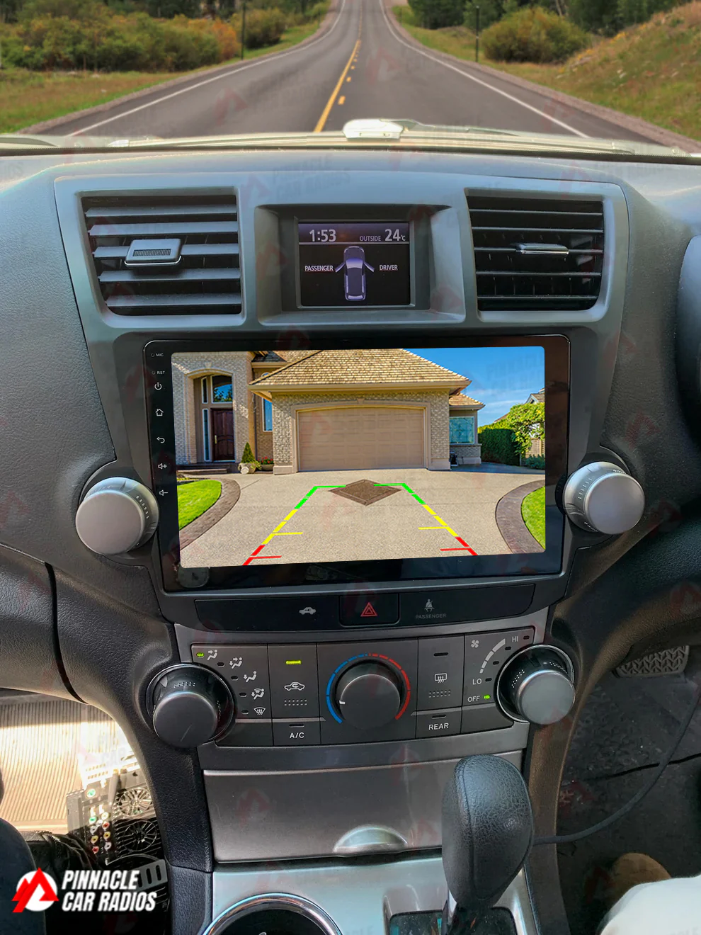Toyota Kluger 2007-2013 Wireless CarPlay Headunit Kit - Image 6