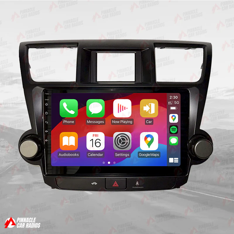 Toyota Kluger 2007-2013 Wireless CarPlay Headunit Kit - Image 7