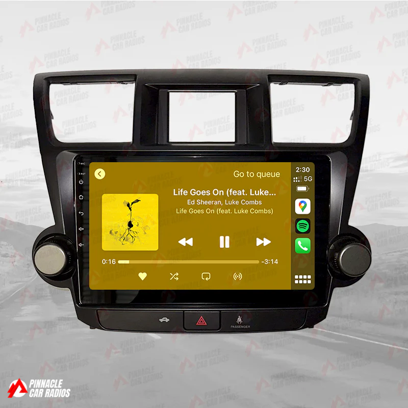 Toyota Kluger 2007-2013 Wireless CarPlay Headunit Kit - Image 9