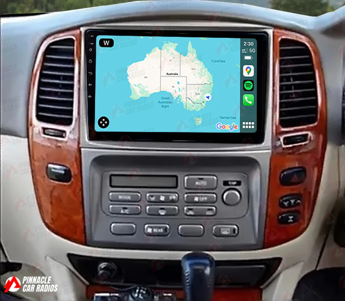 Toyota Land Cruiser 100 Series 1999-2007 Wireless CarPlay Headunit Kit - Image 6
