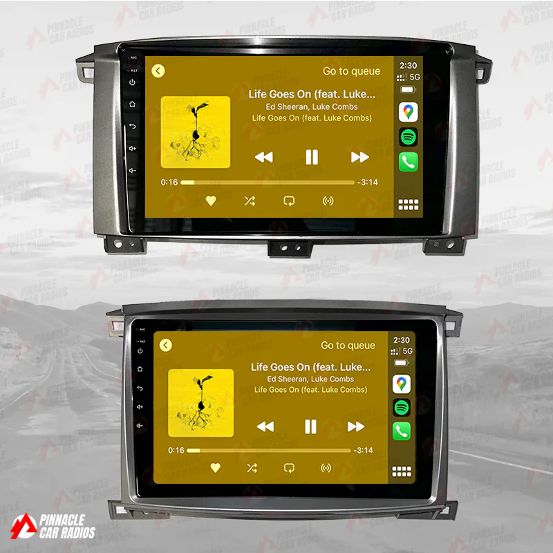 Toyota Land Cruiser 100 Series 1999-2007 Wireless CarPlay Headunit Kit - Image 9